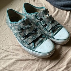 Vans Authentic checkered velcro sneaker